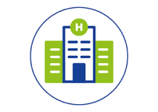 Logo d'un hôpital